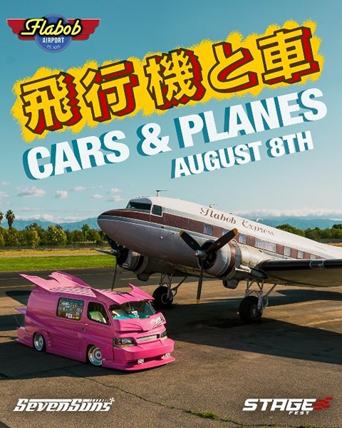 Flabob Cars And Planes Car Show flyer August 2026